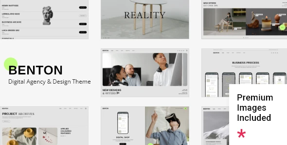 Benton – Digital Agency WordPress Theme